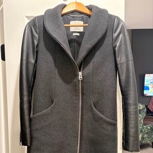 Wilfred Cocoon Wool Coat (Aritzia) XXS